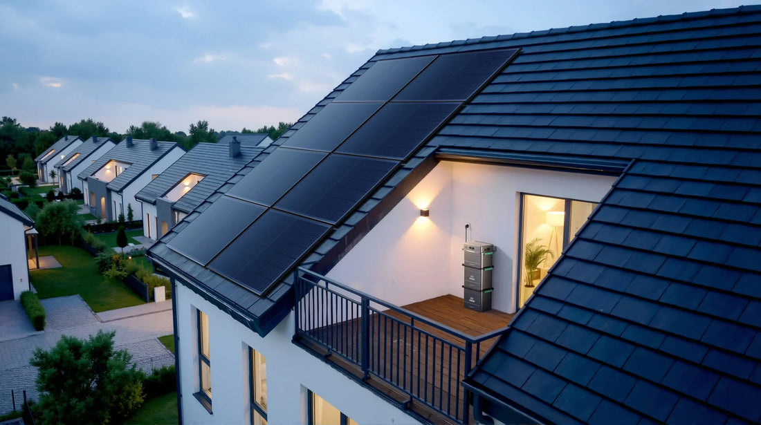 Quelle est la différence entre une station de balcon et une installation de toiture ?