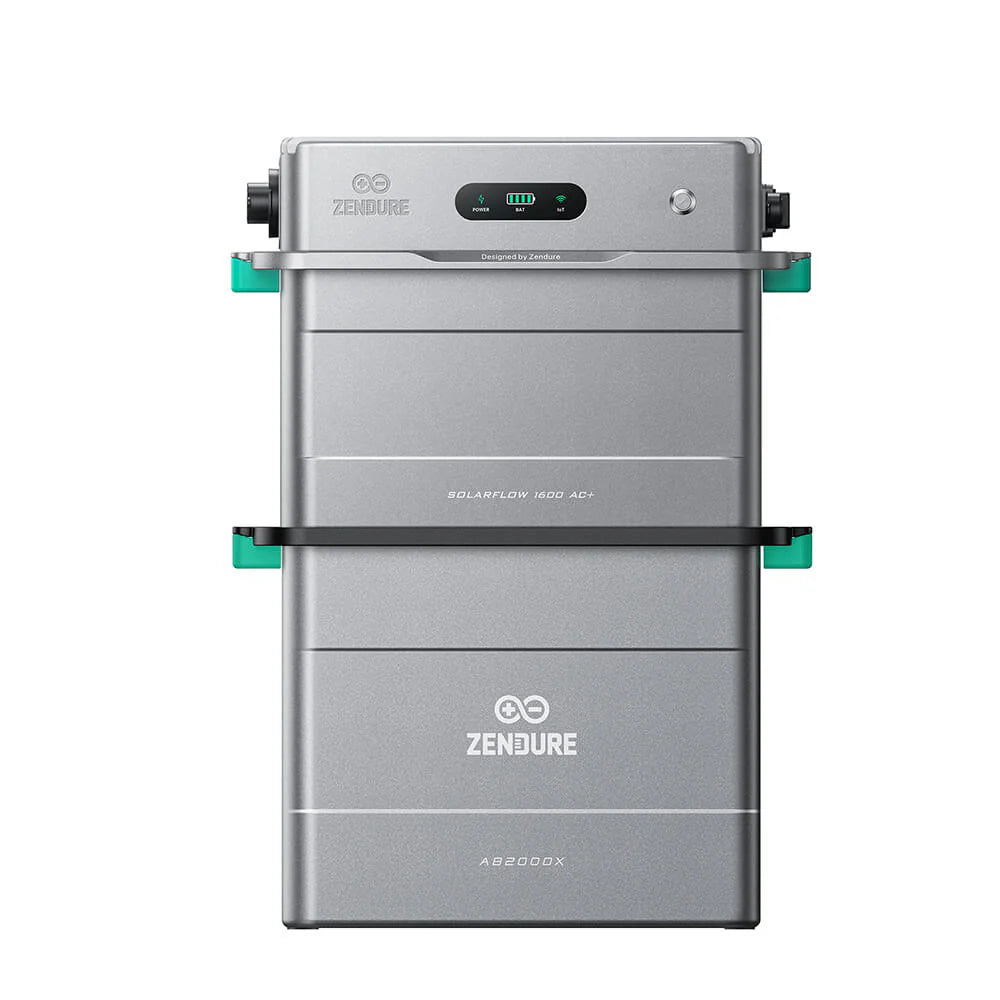 ZENDURE Solarflow 1600 AC+ SolarFlow 1600 AC+ (1.92 kWh) 1*AB2000X (3.84 kWh au total)
