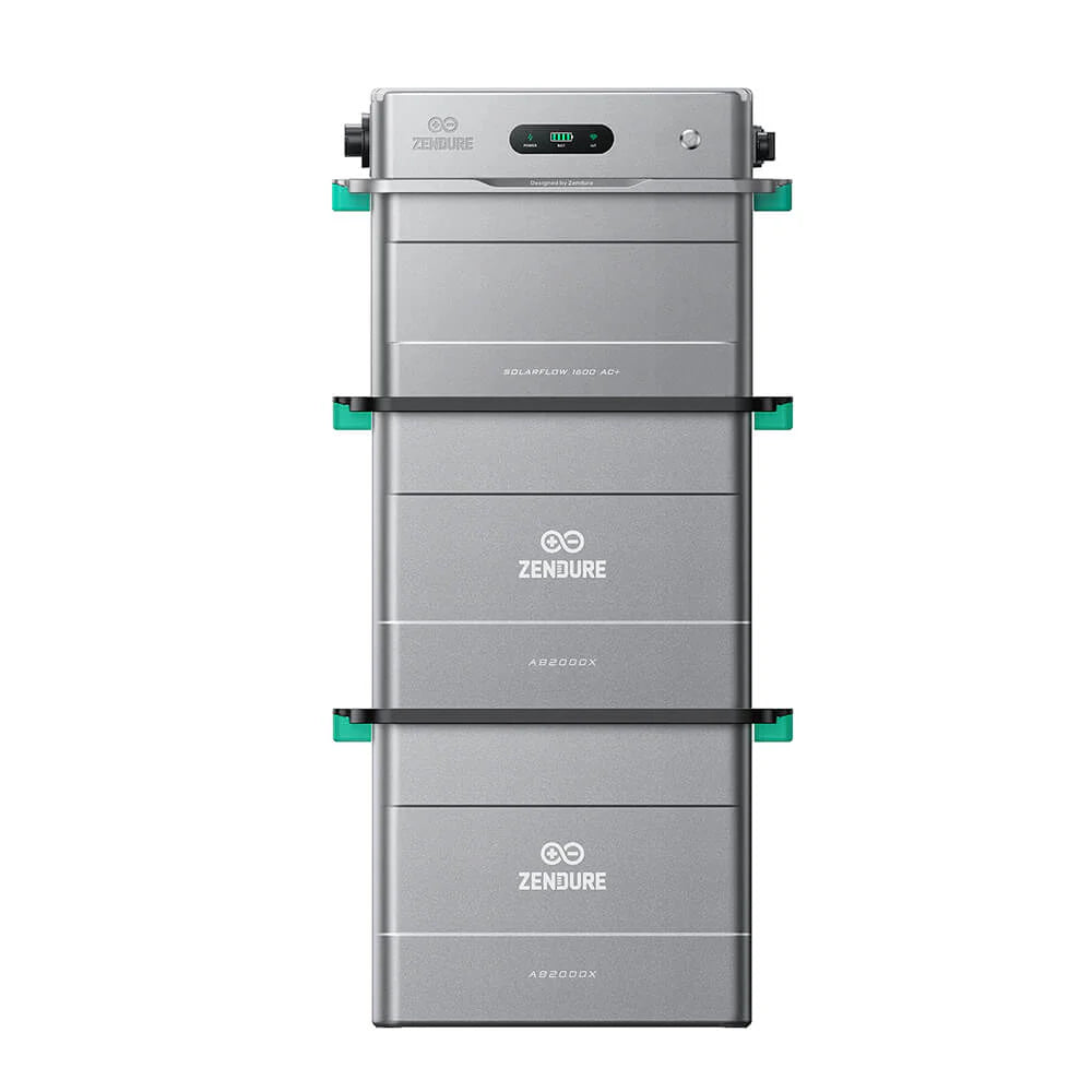 ZENDURE Solarflow 1600 AC+ SolarFlow 1600 AC+ (1.92 kWh) 2*AB2000X (5.76 kWh au total)