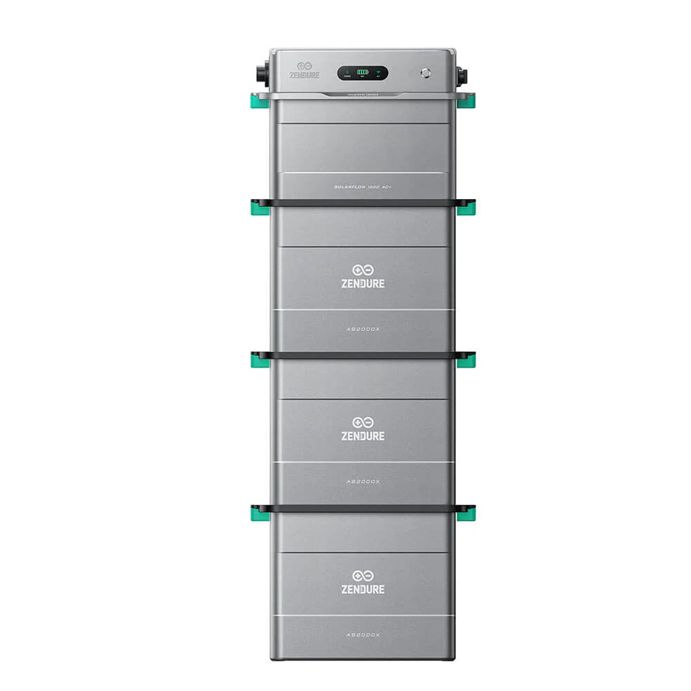ZENDURE Solarflow 1600 AC+ SolarFlow 1600 AC+ (1.92 kWh) 3*AB2000X (7.68 kWh au total)