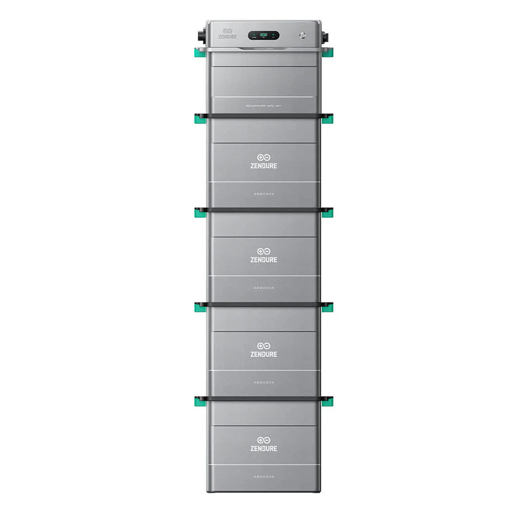 ZENDURE Solarflow 1600 AC+ SolarFlow 1600 AC+ (1.92 kWh) 4*AB2000X (9.60 kWh au total)
