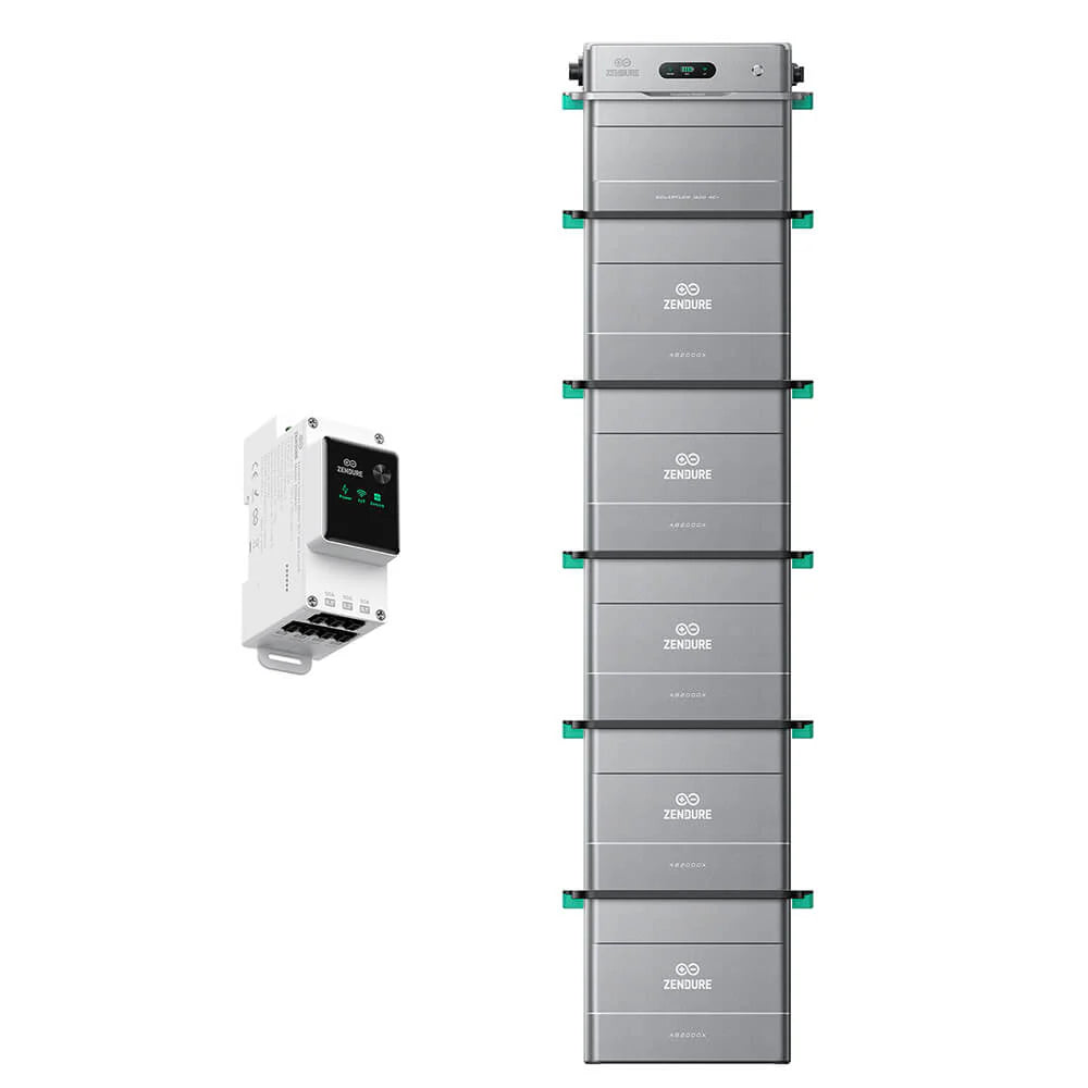 ZENDURE Solarflow 1600 AC+ SolarFlow 1600 AC+ & Zendure 3CT 5*AB2000X (11.52 kWh au total)