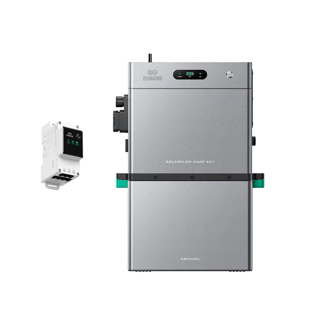 ZENDURE Solarflow 2400 AC+ SolarFlow 2400 AC+ & Zendure 3CT 1*AB3000L (5.28 kWh au total)