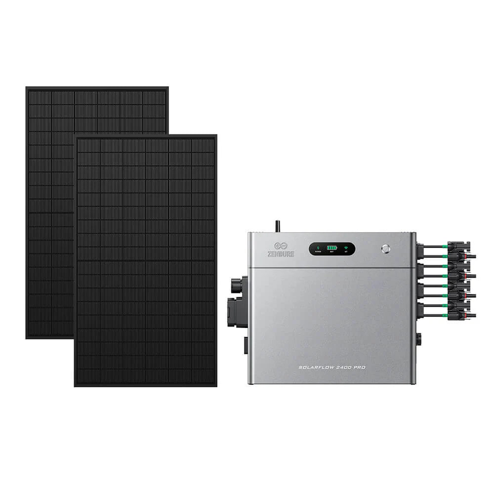 ZENDURE Solarflow 2400 PRO SolarFlow 2400 Pro (2.4 kWh) Sans batterie 1 170 Wc (2 × 450 W)