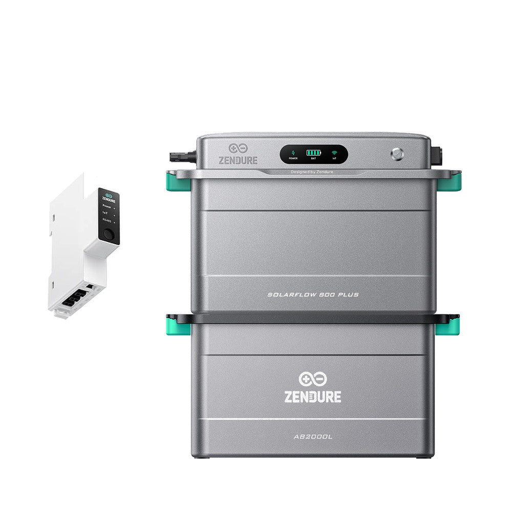 ZENDURE Solarflow 800 Plus SolarFlow 800 Plus & Zendure 3CT 1 × AB2000L (3,84 kWh au total) Sans panneaux
