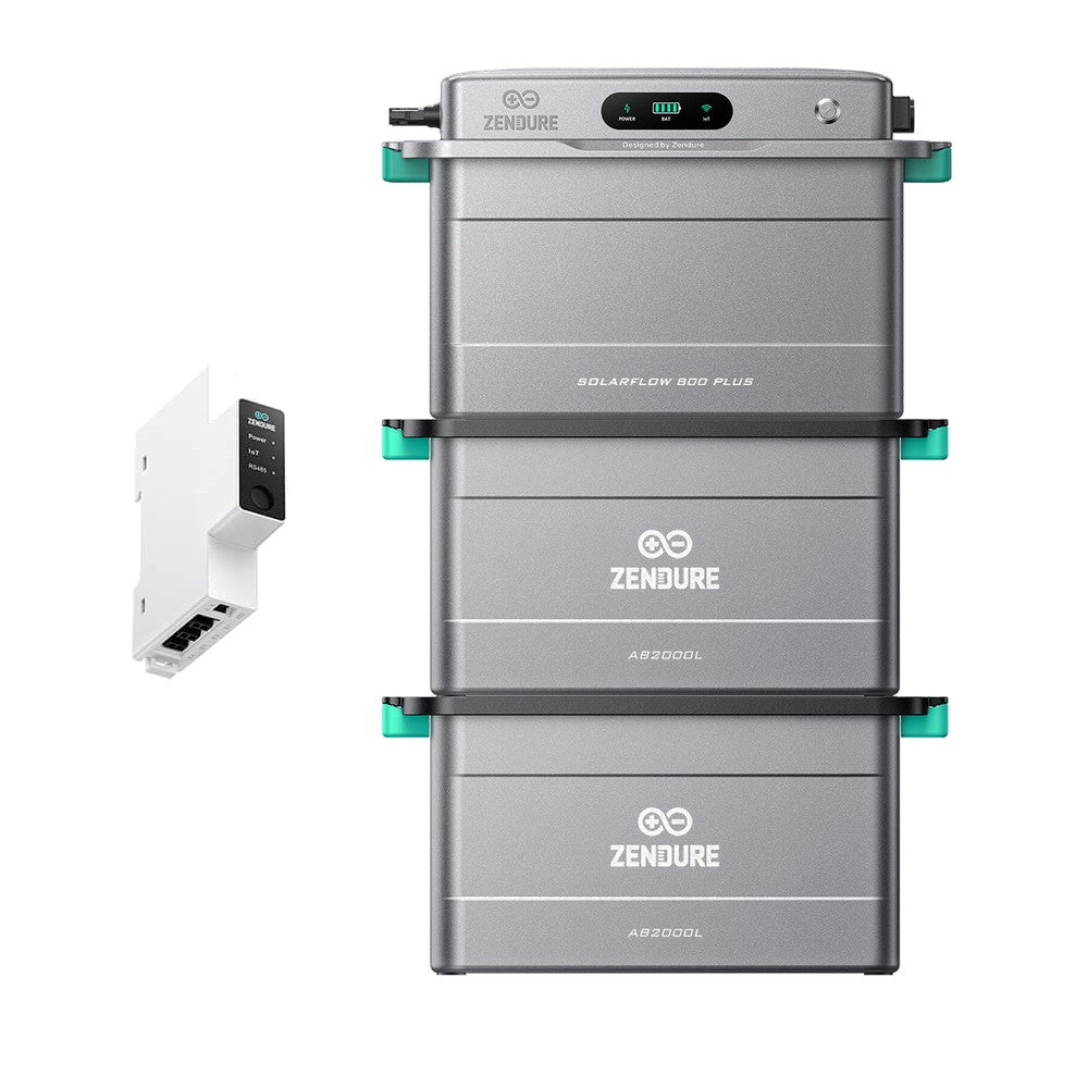 ZENDURE Solarflow 800 Plus SolarFlow 800 Plus & Zendure 3CT 2 × AB2000L (5,76 kWh au total) Sans panneaux