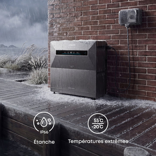 Étanchéité IP66 et résistance à la corrosion marine C5-M, fonctionnement de -20 °C à 55 °C