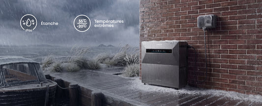 Étanchéité IP66 et résistance à la corrosion marine C5-M, fonctionnement de -20 °C à 55 °C